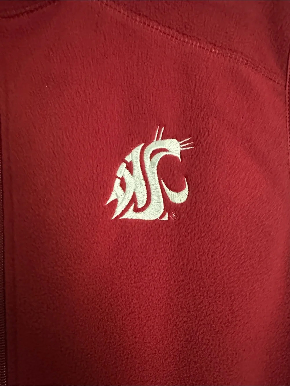 WSU Men’s fleece vest